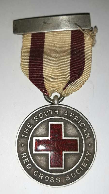 WW2 South African Silver Red Cross Medal