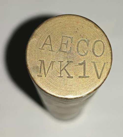 Vintage AECO MKIV Rifle Cleaning Brass Oiler