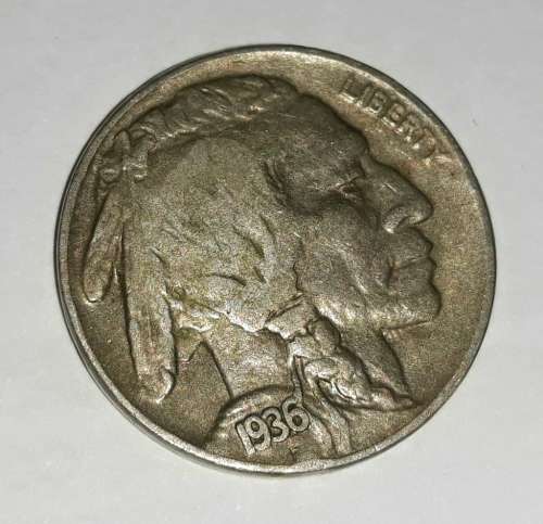 1936 United States Buffalo Nickel