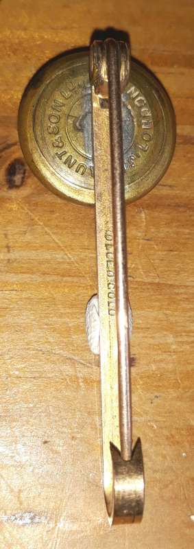 Vintage Scottish Horse Tie Pin Badge