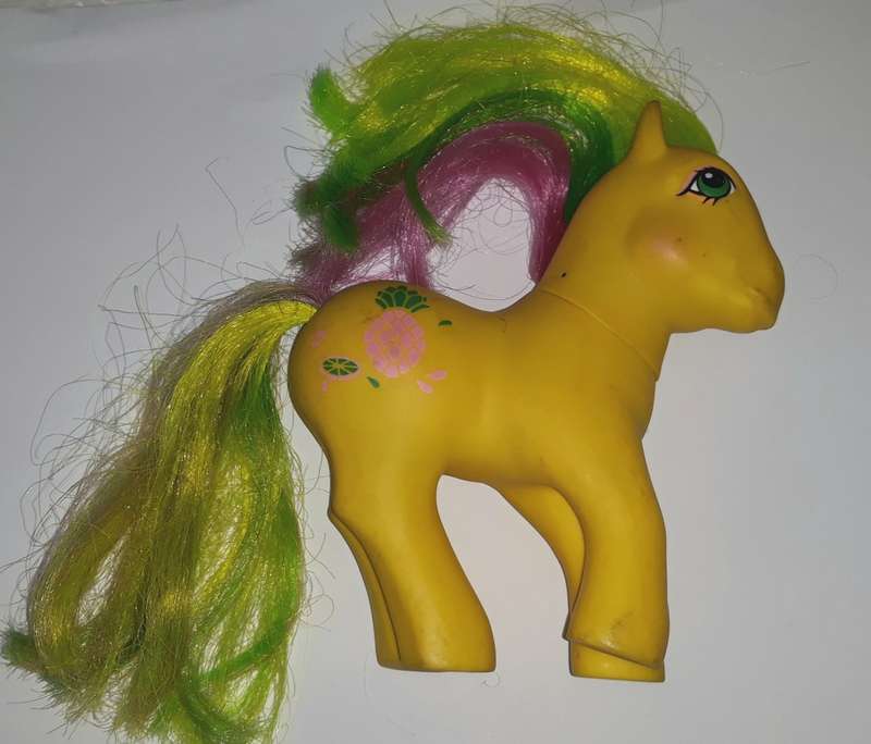 Vintage Hasbro My Little Pony G1 Tropical Pony Tootie Tails
