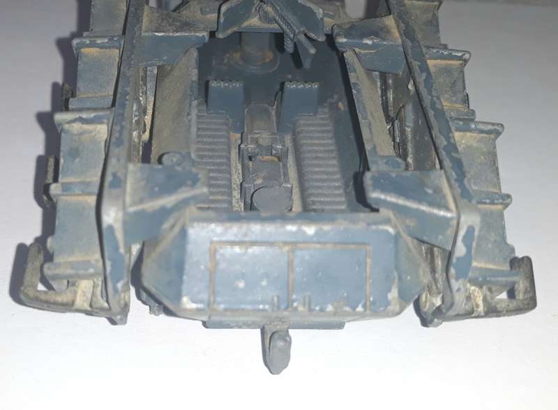 Vintage Corgi Toys Hanomag Semi-track Rocket Launcher
