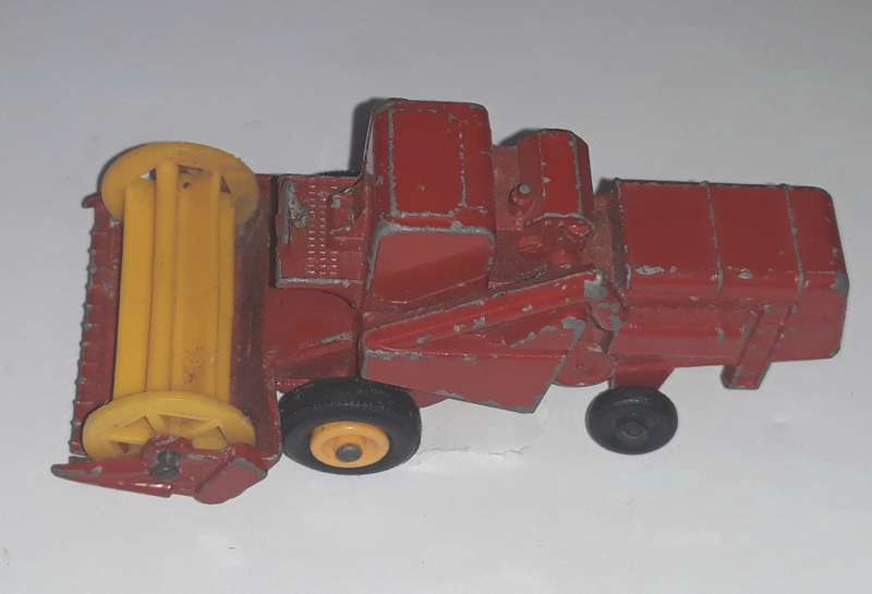 Vintage Matchbox Combine Harvester