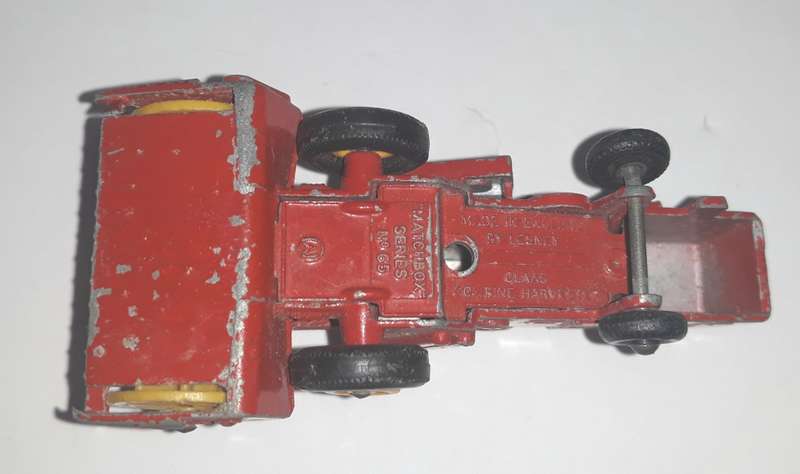 Vintage Matchbox Combine Harvester