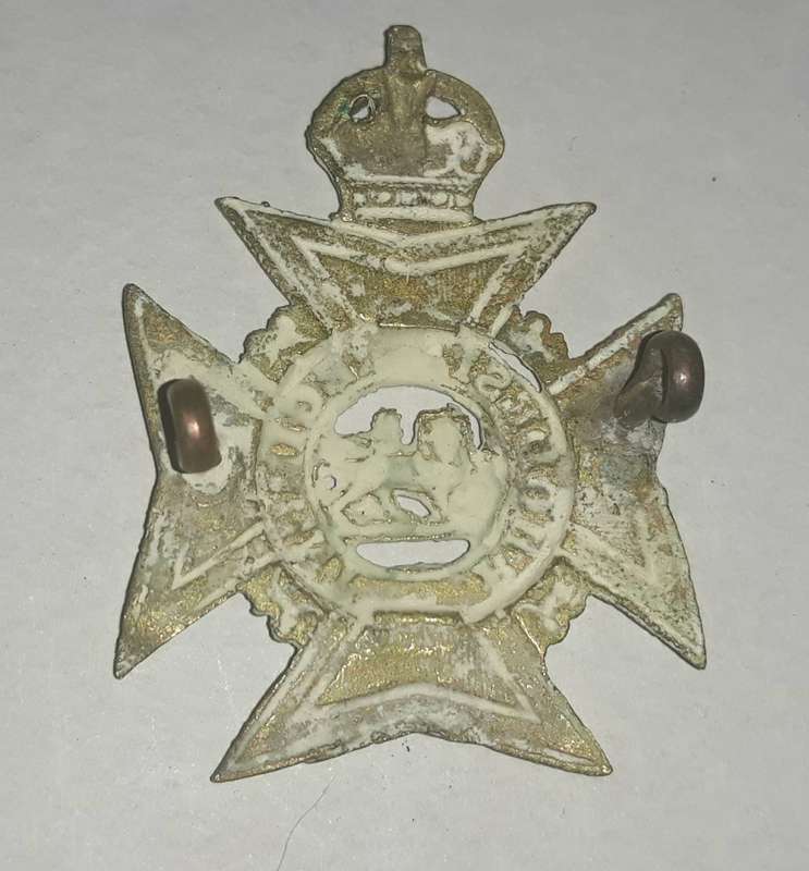 World War Two Rhodesia Regiment Cap Badge