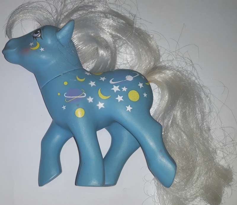 Vintage Hasbro My Little Pony G1 Twice as Fancy Night Glider- Rare