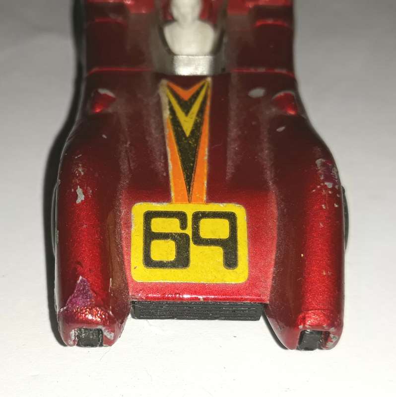 Vintage Matchbox Rolamatics no 69 Turbo Fury Race Car