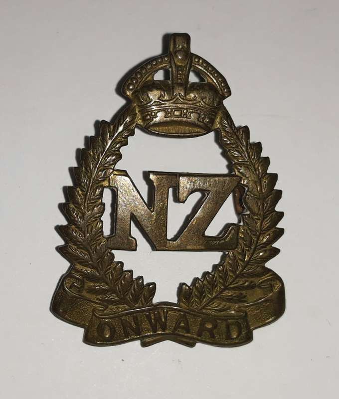 World War Two New Zealand Cap Badge