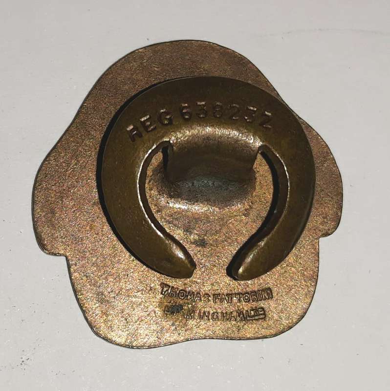 Vintage National Union of Railway and Habour Servants Button Badge