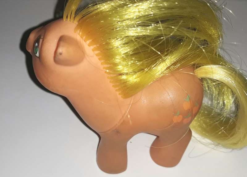 Vintage Hasbro My Little Pony G1 Baby Applejack