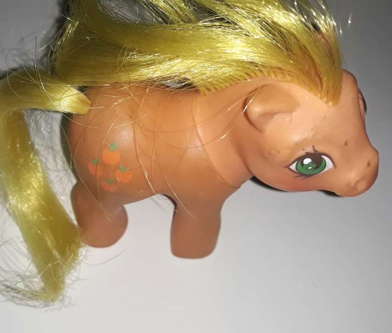 Vintage Hasbro My Little Pony G1 Baby Applejack