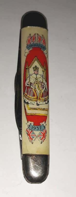 Vintage 1937 Coronation Pen Knife
