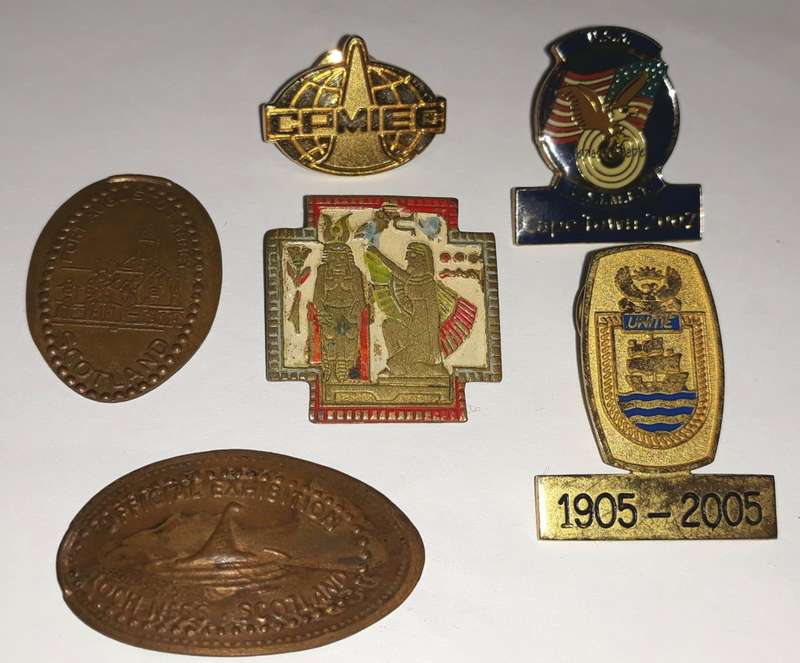 Various Vintage Pin Badges