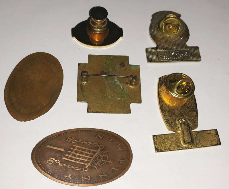 Various Vintage Pin Badges