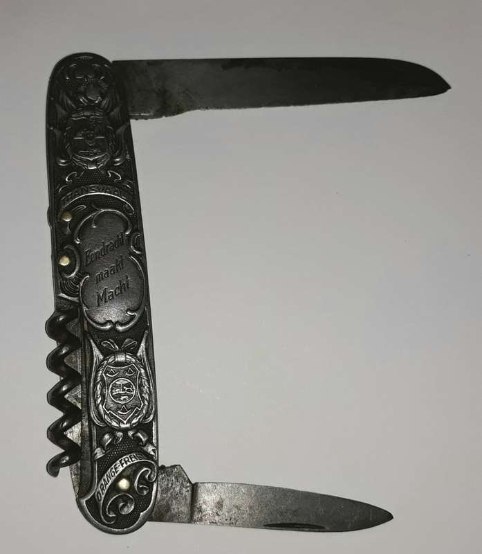 Vintage Paul Kruger / Christiaan De Wet Pocket Knife