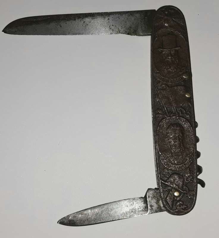 Vintage Paul Kruger / Christiaan De Wet Pocket Knife