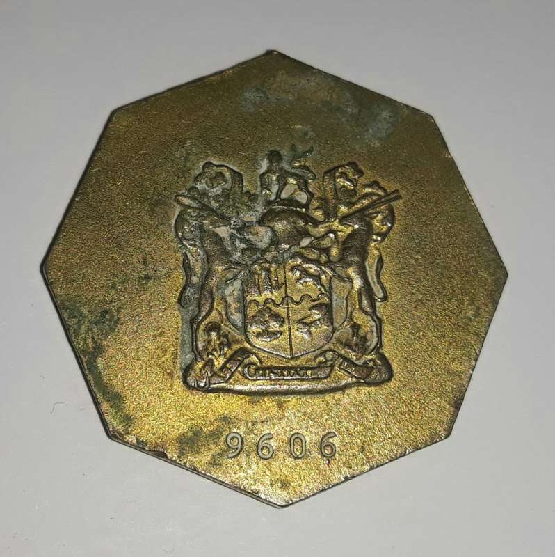 SADF Pro Patria Early Issue Medal - Low Number 9606
