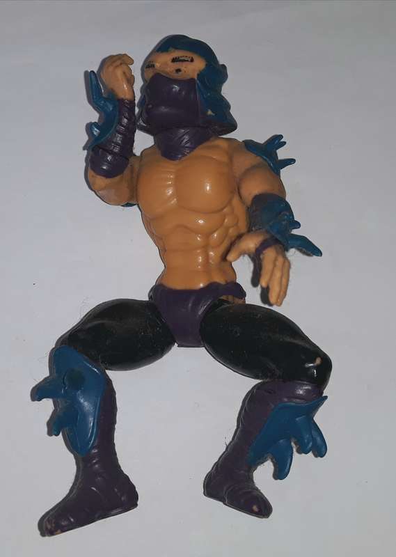 Vintage Teenage Mutant Ninja Turtles Shredder Action Figure