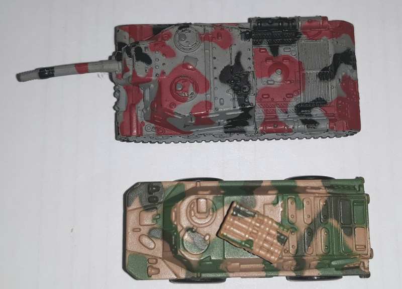 Vintage Micro Machines LGTI Army Tanks