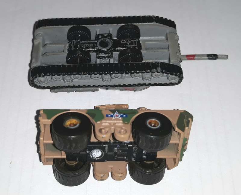 Vintage Micro Machines LGTI Army Tanks