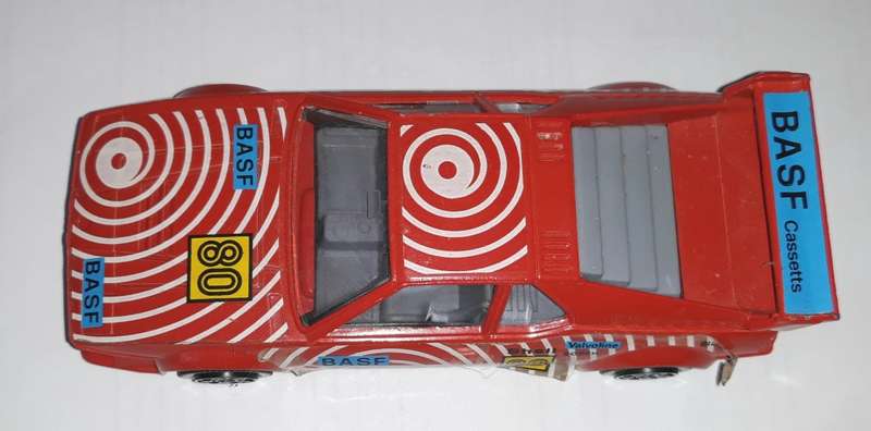Vintage Burago BMW M1 BASF Rally Car