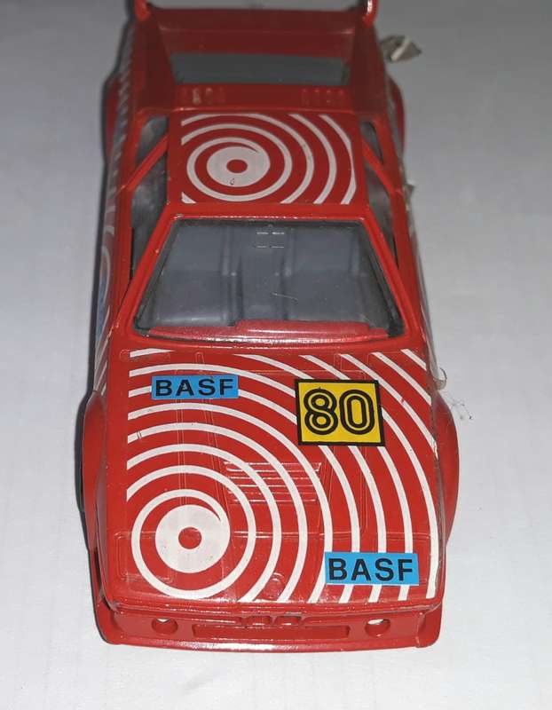 Vintage Burago BMW M1 BASF Rally Car