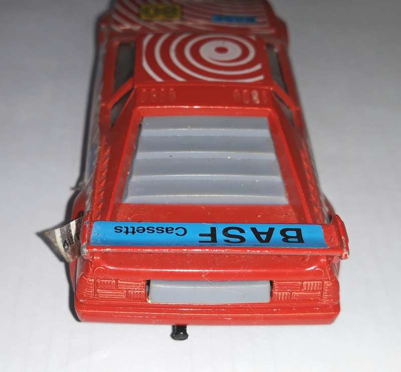 Vintage Burago BMW M1 BASF Rally Car