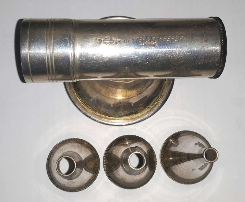 Antique Jetter and Scheerer Brunton Otoscope