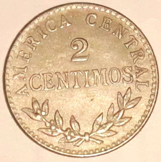 Costa Rica Central American 1903 Two Centimos