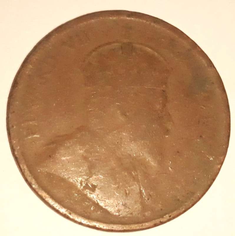 1907 Straight Settlements One Cent