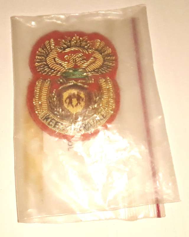 SANDF Senior Officer Colonel Cap Badge