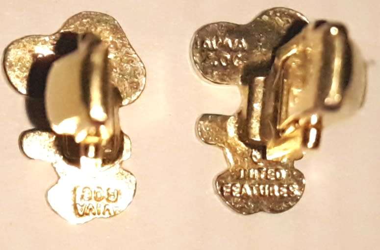 Vintage Snoopy Aviva Cufflinks