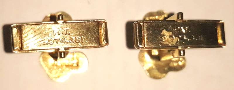 Vintage Snoopy Aviva Cufflinks