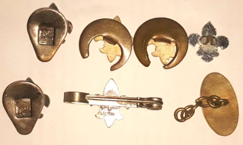 Vintage Boy Scouts Enamel Badges