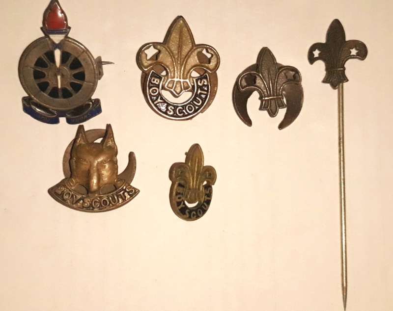 Vintage Boy Scouts and Voortrekkers Button and Pin Badges