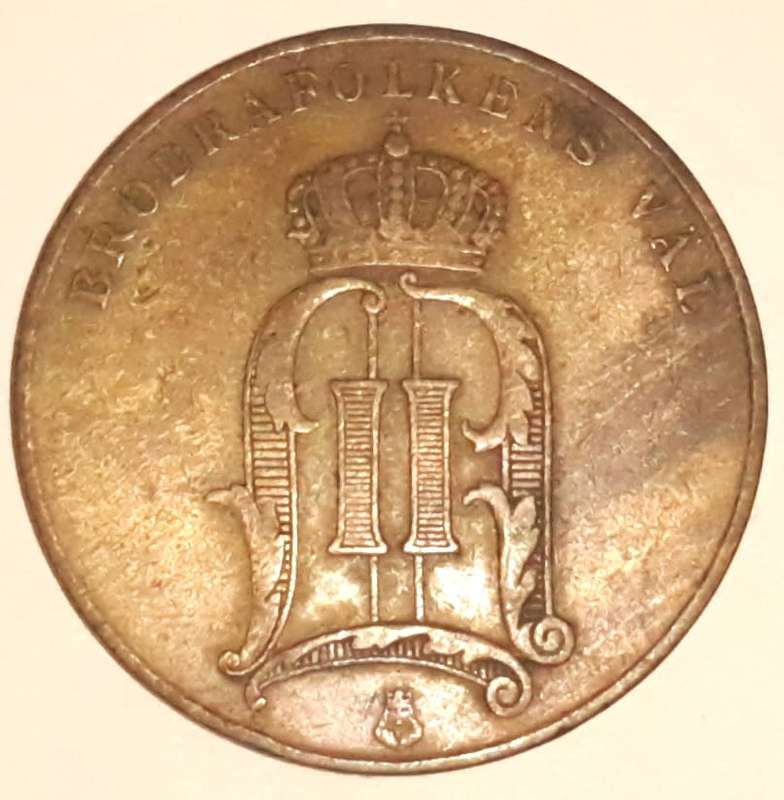 1899 Swedish Five Ore