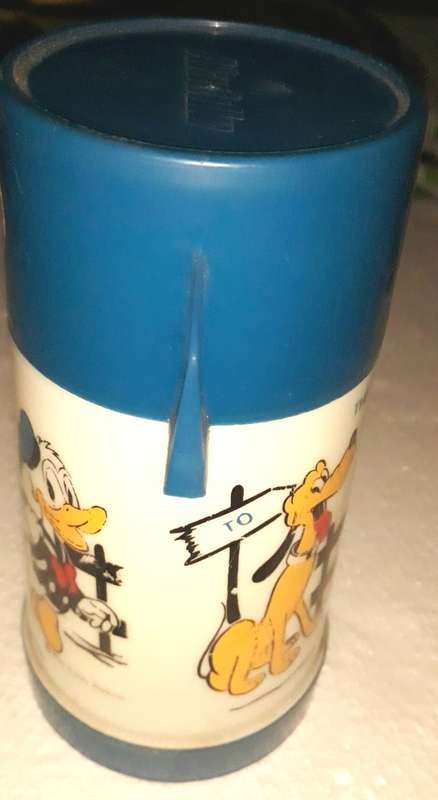 Vintage 1970-80s Aladdin Walt Disney Children`s Flask