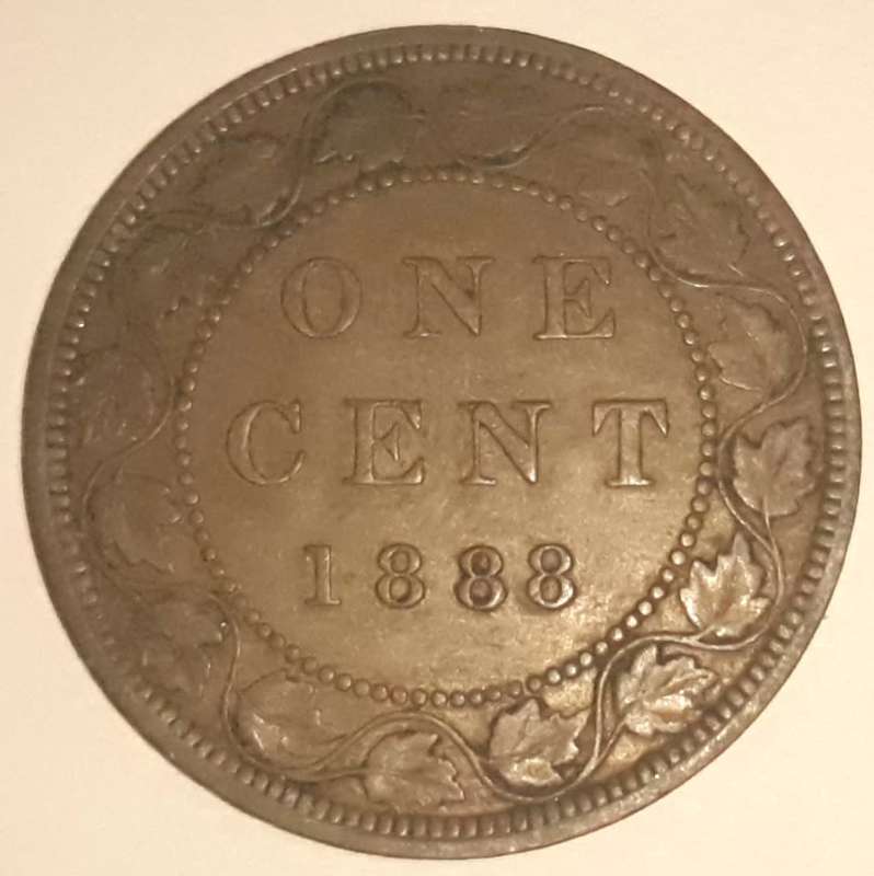 1888 Canadian One Cent