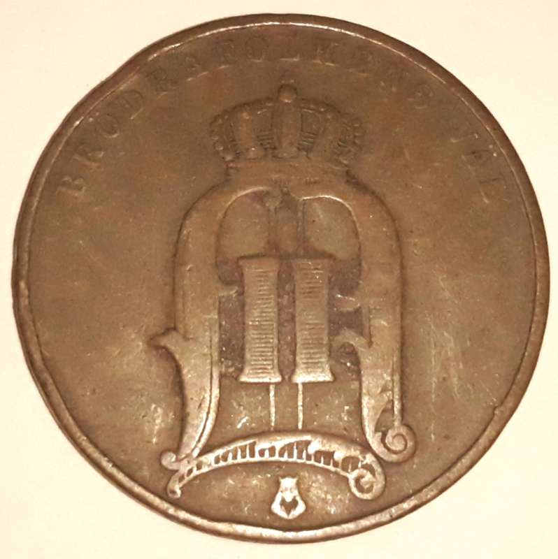 1891 Swedish Five Ore