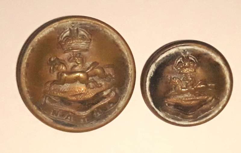 WW1 South African 2nd Infantry Buttons