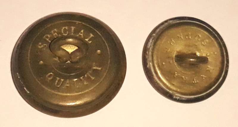 WW1 South African 2nd Infantry Buttons