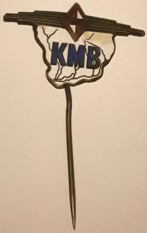 Vintage Borgward KMB South African Car Pin Badge