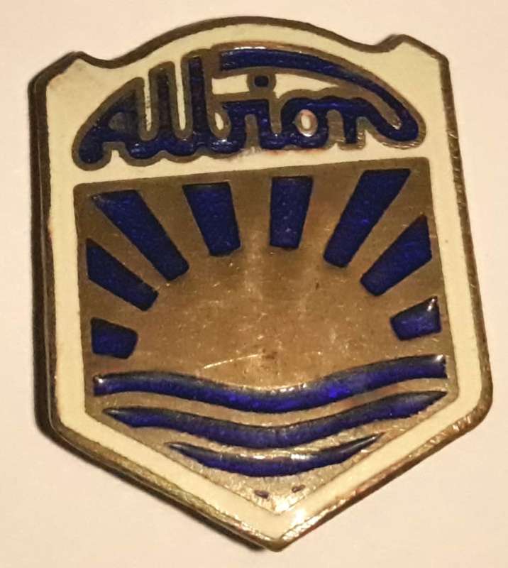 Vintage 1950s Albion Motors Button badge