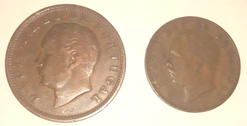 Portuguese Reis Copper Coins