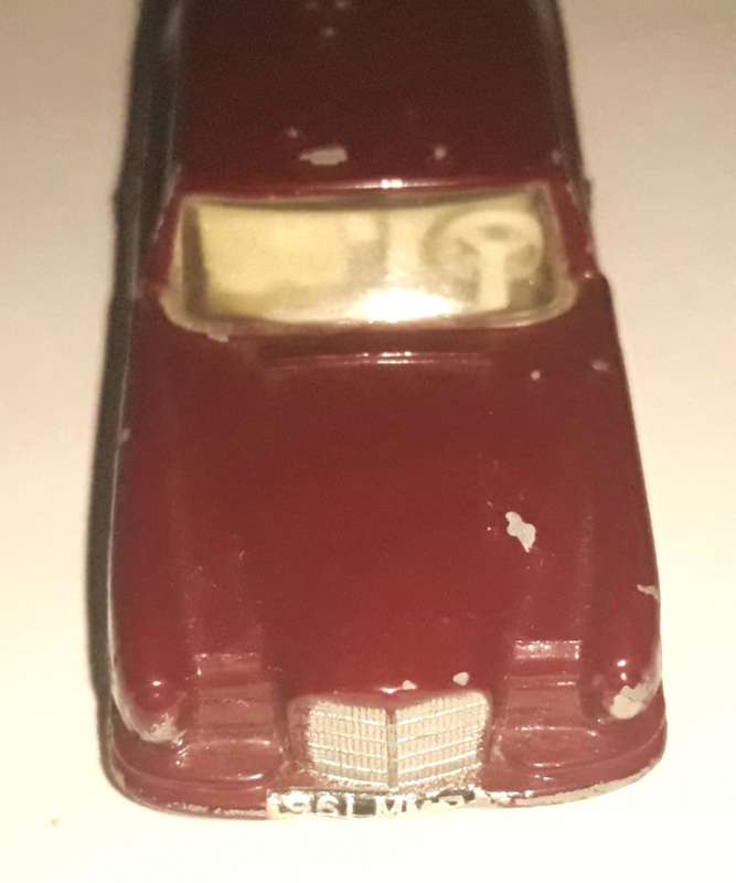 Vintage Lesney Matchbox No 53 Mercedes-Benz 220SE