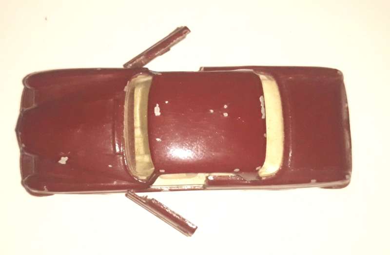 Vintage Lesney Matchbox No 53 Mercedes-Benz 220SE