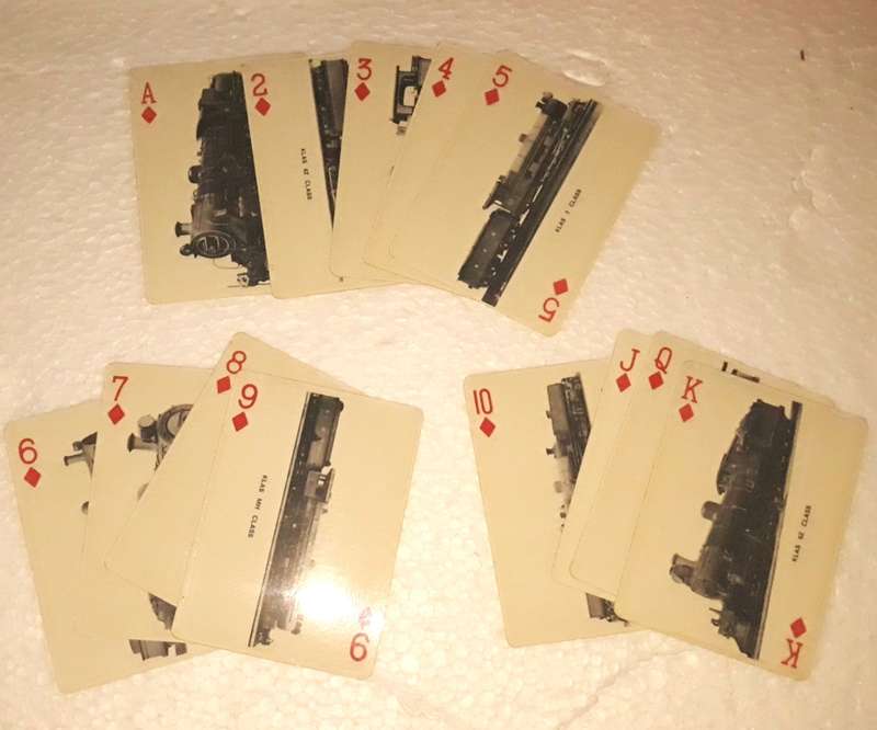 Vintage South African Railway Museum Playing Card Deck