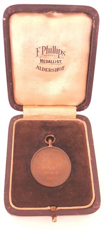 Vintage Essex County Rifle Association Medal/Fob in Box