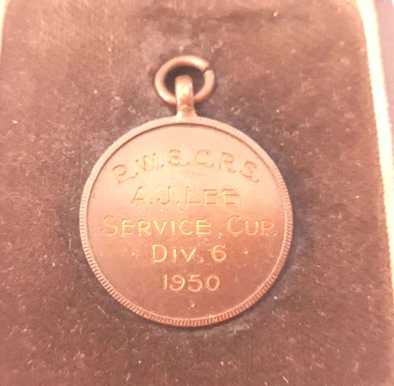 Vintage Essex County Rifle Association Medal/Fob in Box