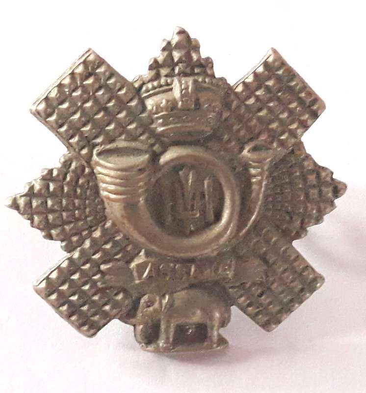 Highland Light Infantry Collar Badge